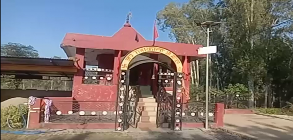 नांगल गांव का काली मंदिर, जहां के पुजारी की हत्या कर दी गई (आजतक)