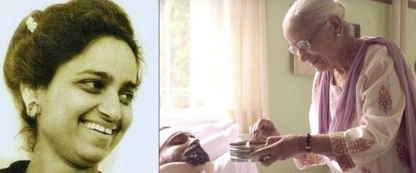 यंग कमलेश गिल; दूसरी ओर 'फॉर्च्यून ऑयल' के अपने बेहद लोकप्रिय एड में. 