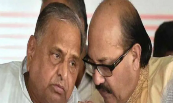 अमर सिंह और मुलायम सिंह (फोटो सोर्स -आज तक)