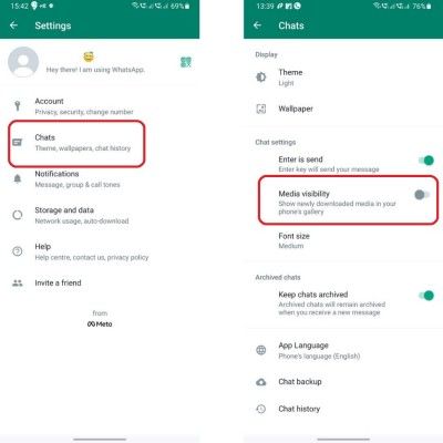 मीडिया विज़िब्लिटी एंड्रॉयड