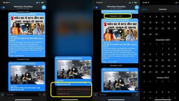 Delete Message Any Time