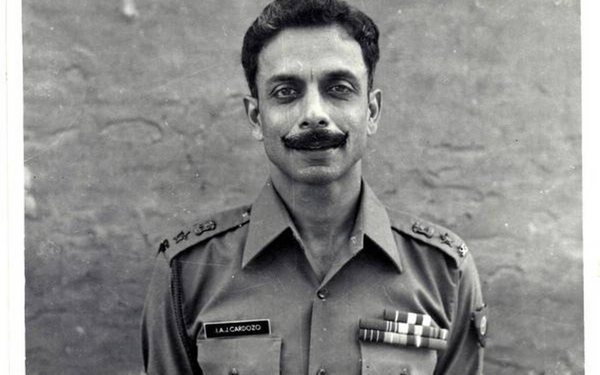 मेजर जनरल इयान कारडोज़ो. फोटो - द हिन्दू Ian Cardozo 1