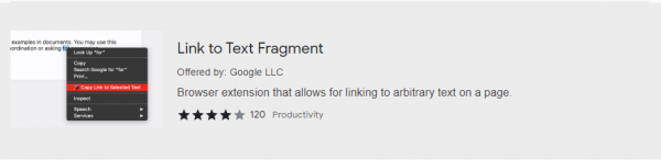 Link To Text Fragment