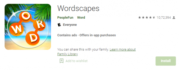 Wordscapes Wordscapes