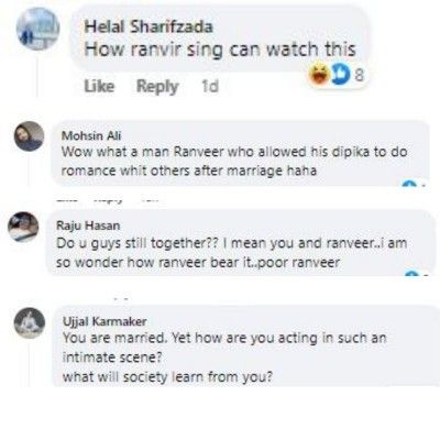 दीपिका कमेंट्स