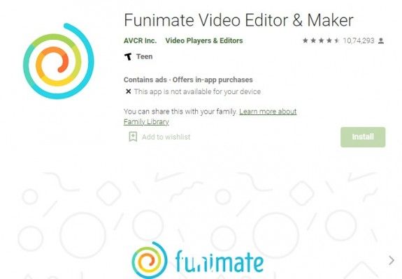 Funimate Video Editor