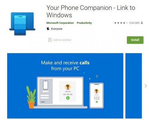 Microsoft's Phone Companion Microsoft's Phone Companion
