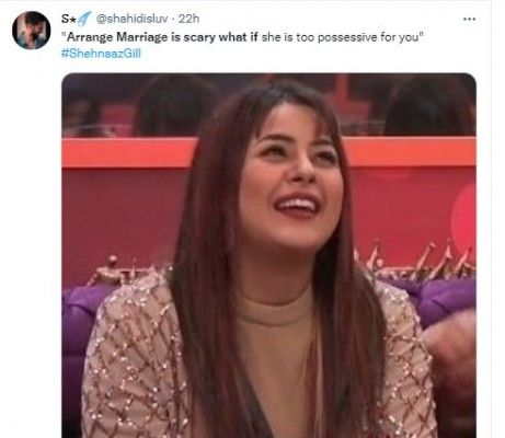 शहनाज गिल कमेंट