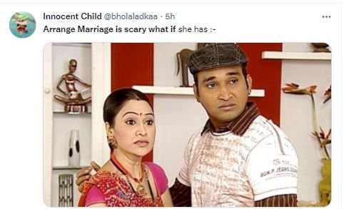 दयाबेन जेठालाल कमेंट