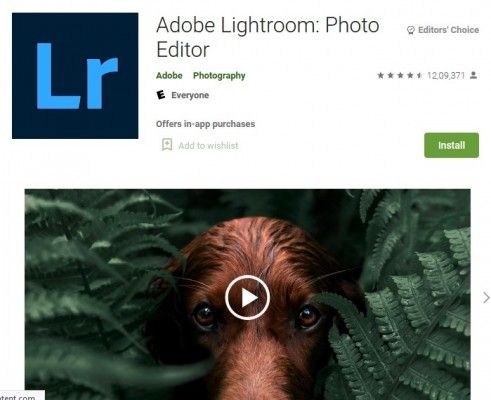 Adobe Lightroom