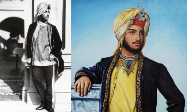 16 साल की उम्र में दिलीप सिंह (तस्वीर: Getty) Duleep Singh 3