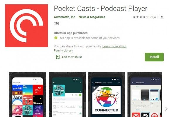 Pocket Cast Pocket Cast