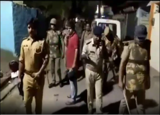 मौके पर पहुंची पुलिस ने मामला शांत कराया Police Kanpur