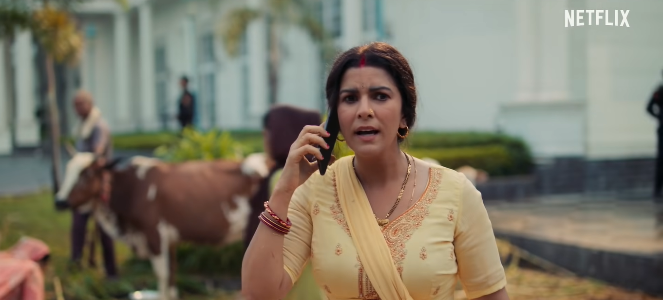 फिल्म 'दसवीं' के एक सीन में निमरत कौर