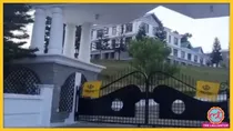 Khalistani flag hoisted out side state legislative assembly of Himachal Pradesh,