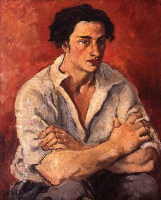 Portrait of a young man 1930