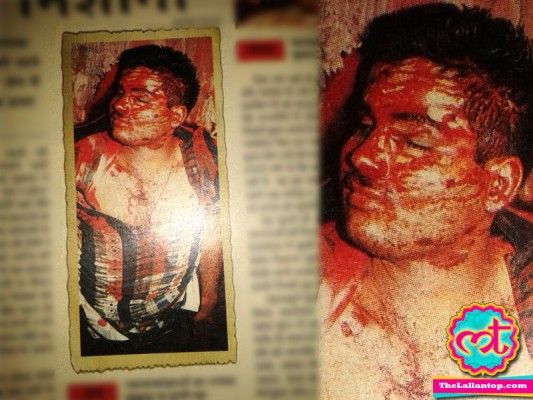 एनकाउंटर के बाद शुक्ला की लाश.