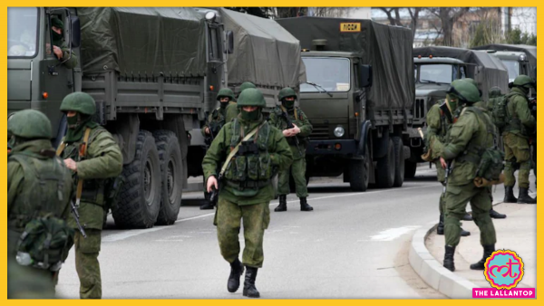 यूक्रेन में मौजूद सैनिक. (फोटो: एपी)