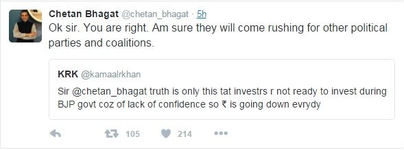 chetan krk