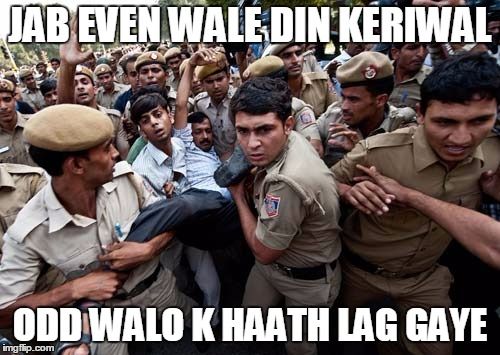 kejriwal on odd even