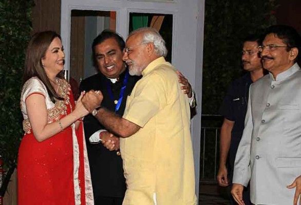 modi-mukesh bhai ambani padam award
