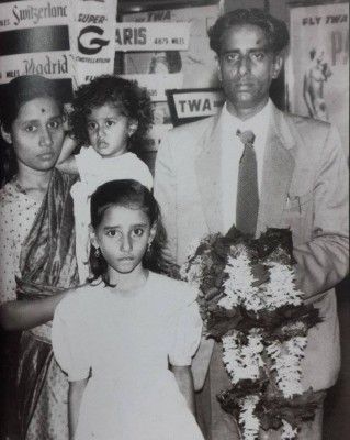 smita patil in childhood